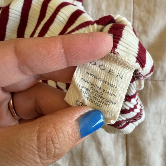 Doen Paola Stripe Long Sleeve Tee (L) - Picture 5 of 5